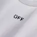 19OFF WHITE T-Shirts for MEN Black/White #A47292