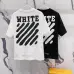 23OFF WHITE T-Shirts for MEN Black/White #A47293