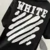 7OFF WHITE T-Shirts for MEN Black/White #A47293