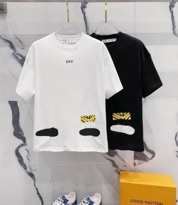 OFF WHITE T-Shirts for MEN Black/White #A47293