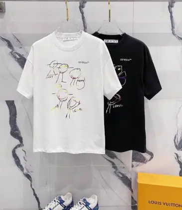 OFF WHITE T-Shirts for MEN Black/White #A47296
