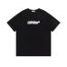 7OFF WHITE T-Shirts for MEN Black/White #A50095