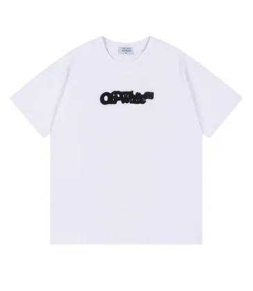 OFF WHITE T-Shirts for MEN Black/White #A50095