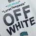 4OFF WHITE T-Shirts for MEN Black/White #A50818
