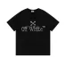 1OFF WHITE T-Shirts for MEN Black/White #A50820