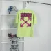 6OFF WHITE T-Shirts for MEN Black/White #A50823