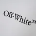 5OFF WHITE T-Shirts for MEN Black/White #A51227