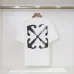 9OFF WHITE T-Shirts for MEN Black/White #A51227