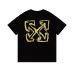 6OFF WHITE T-Shirts for MEN Black/White #A51689