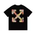 6OFF WHITE T-Shirts for MEN Black/White #A51690
