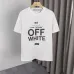 1OFF WHITE T-Shirts for MEN Black/White #A52716