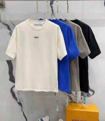 OFF WHITE T-Shirts for MEN Black/White/Blue/Grey #A47297