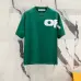 21OFF WHITE T-Shirts for MEN Black/White/Green #A47300