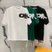 1OFF WHITE T-Shirts for MEN Black/White/Green #A47300