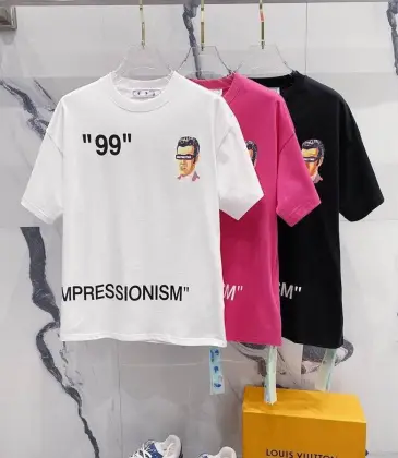 OFF WHITE T-Shirts for MEN Black/White/Red #A47299
