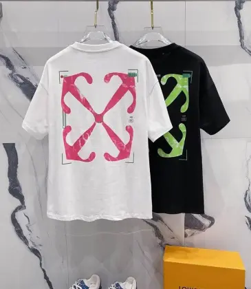 OFF WHITE T-Shirts for MEN big logo Black/White #A47295