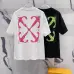 1OFF WHITE T-Shirts for MEN big logo Black/White #A47295