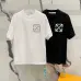 1OFF WHITE T-Shirts for MEN dragon Black/White #A47303