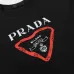 7PRADA Short Sleeve Shirts for Men Cotton Milano Black/White #A49042