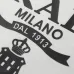 7PRADA Short Sleeve Shirts for Men Cotton Milano Black/White #A49043