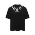 1PRADA Short Sleeve Shirts for Men Cotton Milano Black/White #A49044