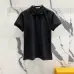 3Prada T-Shirts Polo for Men Buttons Black/White #A46675