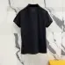 4Prada T-Shirts Polo for Men Buttons Black/White #A46675