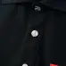 21Prada T-Shirts Polo for Men red logo Buttons Black/White #A46679