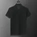 3Prada T-Shirts Polo for Men red logo Buttons Black/White #A46679
