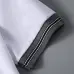 15Prada T-Shirts Polo for Men zipper Black/White #A46682
