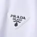 18Prada T-Shirts Polo for Men zipper Black/White #A46682