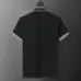 5Prada T-Shirts Polo for Men zipper Black/White #A46682