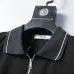 7Prada T-Shirts Polo for Men zipper Black/White #A46682