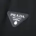10Prada T-Shirts Polo for Men zipper Black/White #A46682