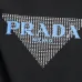 7Prada T-Shirts for Men 300g Black/White 100% Cotton #A53048