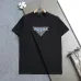 8Prada T-Shirts for Men 300g Black/White 100% Cotton #A53048