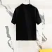 7Prada T-Shirts for Men 320g Black/White Classic logo embroidery #A53047