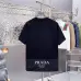 3Prada T-Shirts for Men Black/White #A47304
