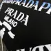 18Prada T-Shirts for Men Black/White #A47306