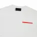 3Prada T-Shirts for Men Black/White #A47311