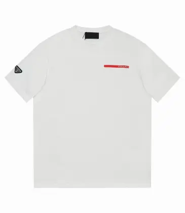 Prada T-Shirts for Men Black/White #A47311