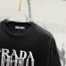 5Prada T-Shirts for Men Black/White #A47326