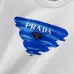 17Prada T-Shirts for Men Black/White #A47328