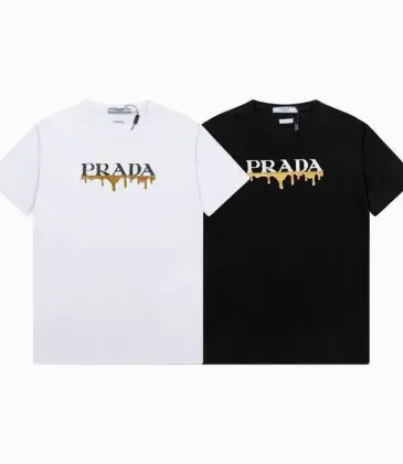 Prada T-Shirts for Men Black/White #A47332