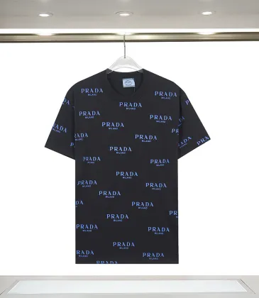 Prada T-Shirts for Men Black/White #A50314