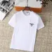 6Prada T-Shirts for Men Crew Neck Black/White #A46429