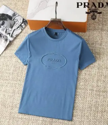 Prada T-Shirts for Men Three-dimensional embroidery #A46427