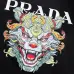 4Prada T-Shirts for Men dragon Black/White #A47307