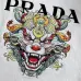 11Prada T-Shirts for Men dragon Black/White #A47307