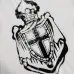 9Prada T-Shirts for Men est 1913 Black/White #A47305